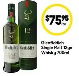 Drakes Glenfiddich Glenfiddich Single Malt 12yo Whisky offer