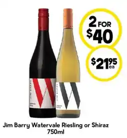 Drakes Jim Barry Watervale Riesling or Shiraz offer