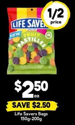 Drakes Life Savers Bags offer