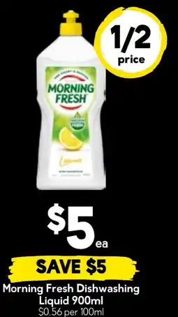 Drakes Morning Fresh Dishwashing Liquid offer