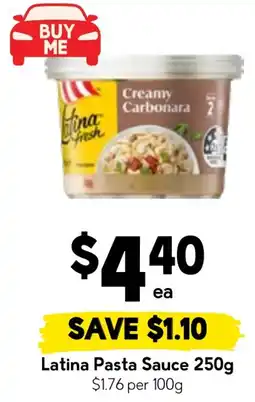 Drakes Latina Pasta Sauce offer