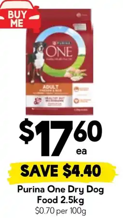 Drakes Purina One Dry Dog Food offer