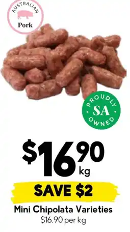 Drakes Mini Chipolata Varieties offer