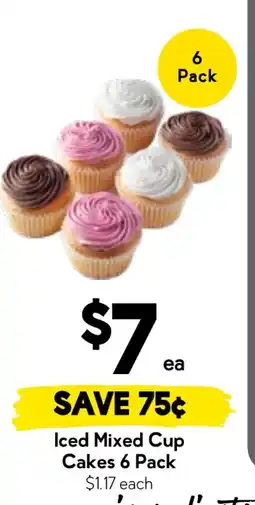 Drakes Iced Mixed Cup Cakes offer