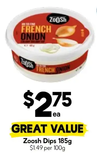 Drakes Zoosh Dips offer