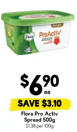Drakes Flora Pro Activ Spread offer