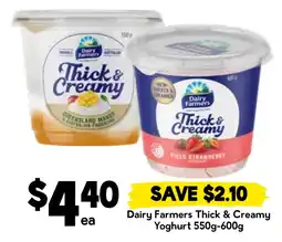 Drakes Dairy Farmers Thick & Creamy Yoghurt offer