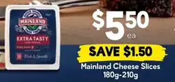 Drakes Mainland Cheese Slices offer