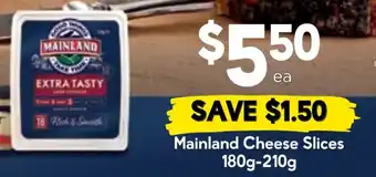 Drakes Mainland Cheese Slices offer