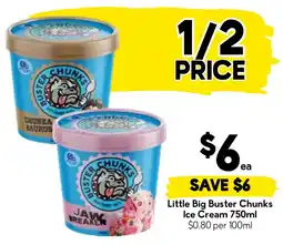 Drakes Little Big Buster Chunks Ice Cream offer