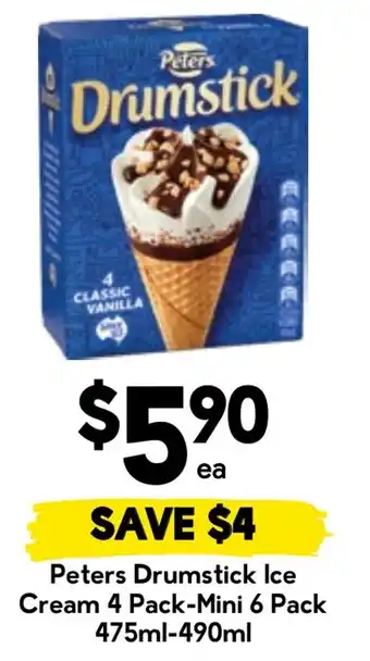 Drakes Peters Drumstick Ice Cream offer