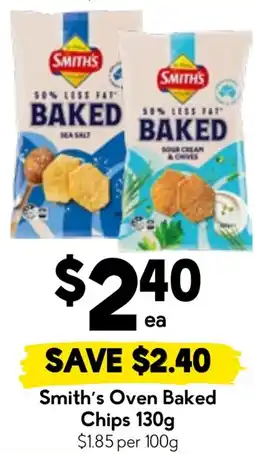 Drakes Smith's Oven Baked Chips offer
