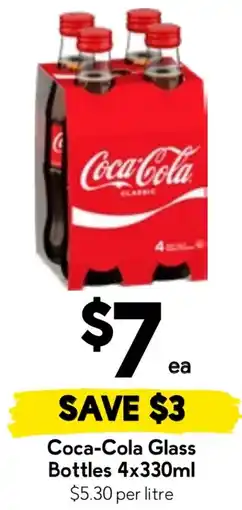Drakes Coca-Cola Glass Bottles offer