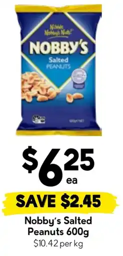 Drakes Nobby's Salted Peanuts offer