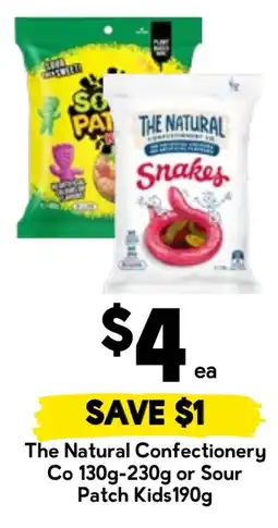 Drakes The Natural Confectionery Co or Sour Patch Kids offer
