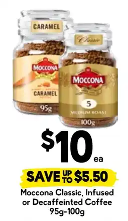 Drakes Moccona Classic, Infused or Decaffeinted Coffee offer