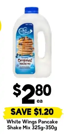 Drakes White Wings Pancake Shake Mix g offer