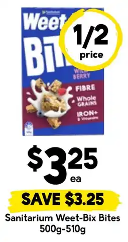 Drakes Sanitarium Weet-Bix Bites offer