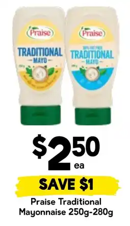 Drakes Praise Traditional Mayonnaise offer