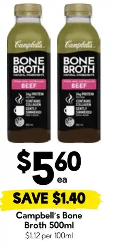 Drakes Campbell's Bone Broth offer