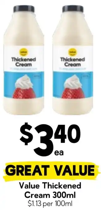 Drakes Value Thickened Cream offer