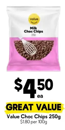 Drakes Value Choc Chips offer