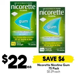 Drakes Nicorette Nicotine Gum offer