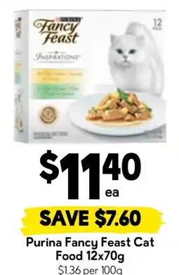 Drakes Purina Fancy Feast Cat Food offer