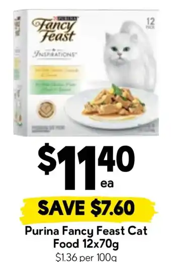 Drakes Purina Fancy Feast Cat Food offer