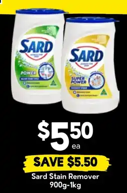 Drakes Sard Stain Remover offer