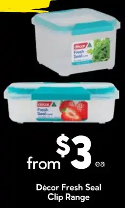 Drakes Décor Fresh Seal Clip Range offer