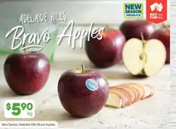Foodland New Season Adelaide Hills Bravo Apples offer