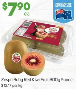 Foodland Zespri Ruby Red Kiwi Fruit Punnet offer