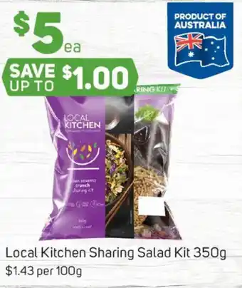 Foodland Local Kitchen Sharing Salad Kit offer