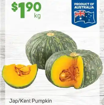 Foodland Jap/Kent Pumpkin offer