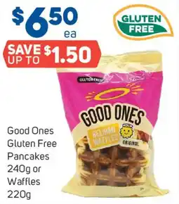 Foodland Good Ones Gluten Free Pancakes Waffles offer