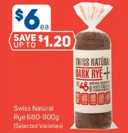 Foodland Swiss Natural Rye offer