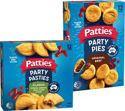 IGA Patties Party Pies or Pasties 12 Pack offer