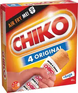 IGA Chiko Original Rolls 4 Pack or Corn Jacks 5 Pack offer
