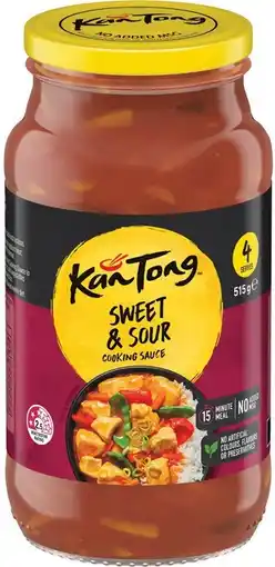 IGA KanTong Cooking Sauce 485‑520g Selected Varieties offer