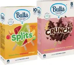 IGA Bulla Ice Cream or Frozen Yoghurt Sticks 8‑14 Pack Selected Varieties offer