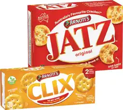 IGA Arnott’s Jatz or Clix offer