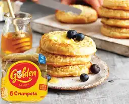 IGA Golden Crumpet Rounds Selected Varieties offer