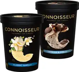 IGA Connoisseur Gourmet Ice Cream Selected Varieties offer