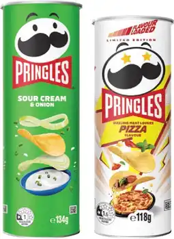 IGA Pringles Chips 118‑134g Selected Varieties offer