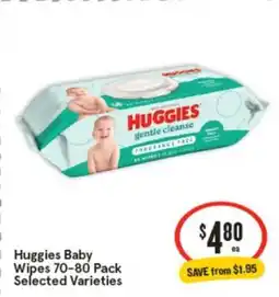 IGA Huggies Baby Wipes offer