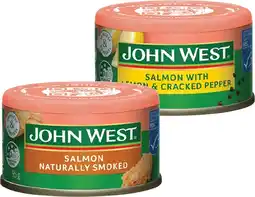IGA John West Salmon Selected Varieties offer