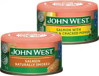 IGA John West Salmon Selected Varieties offer