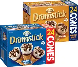 IGA Peters Drumstick or Summer Faves 24 Pack Selected Varieties offer