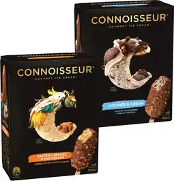 IGA Connoisseur Gourmet Ice Cream 4 Pack or Mini 6 Pack Selected Varieties offer